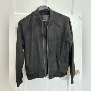 Banana Republic Black Bomber Jacket